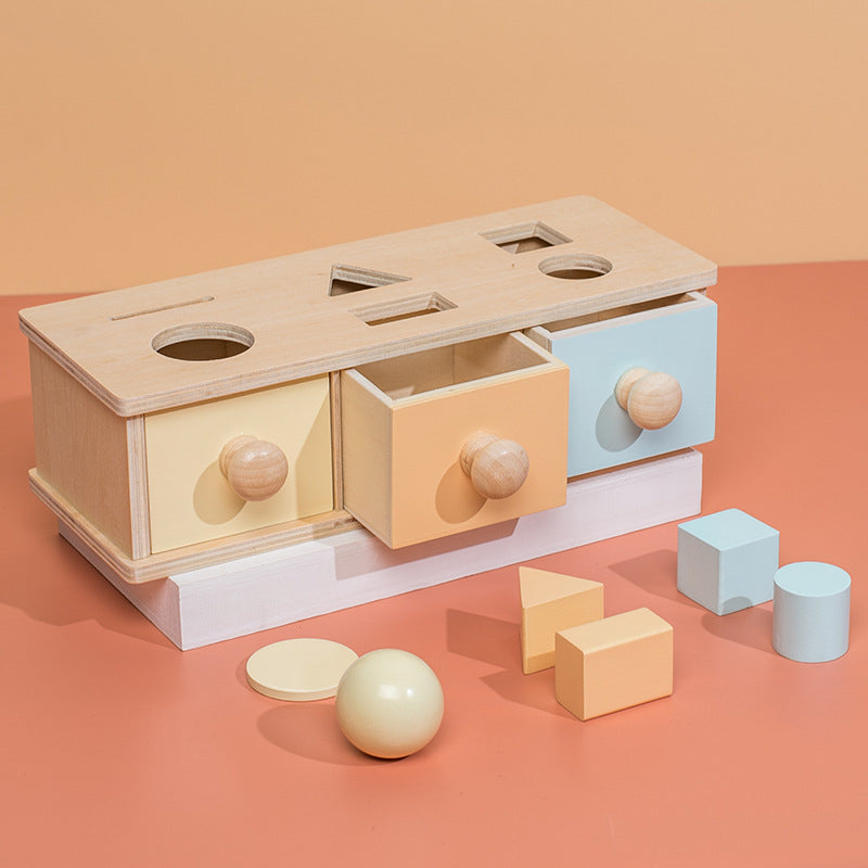 Pastel Montessori Wooden Toys