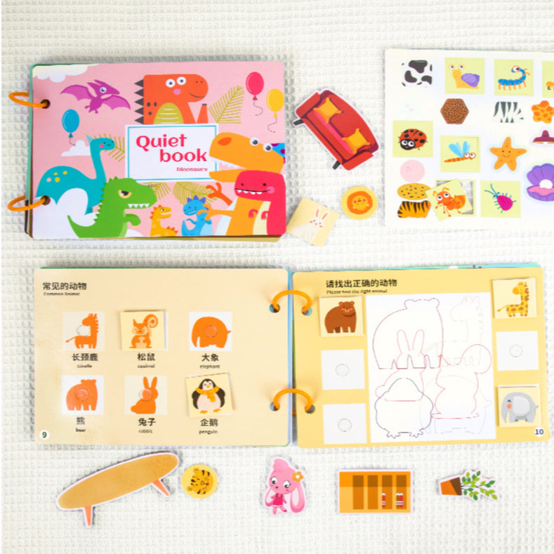 Quiet Book Dinosaurs