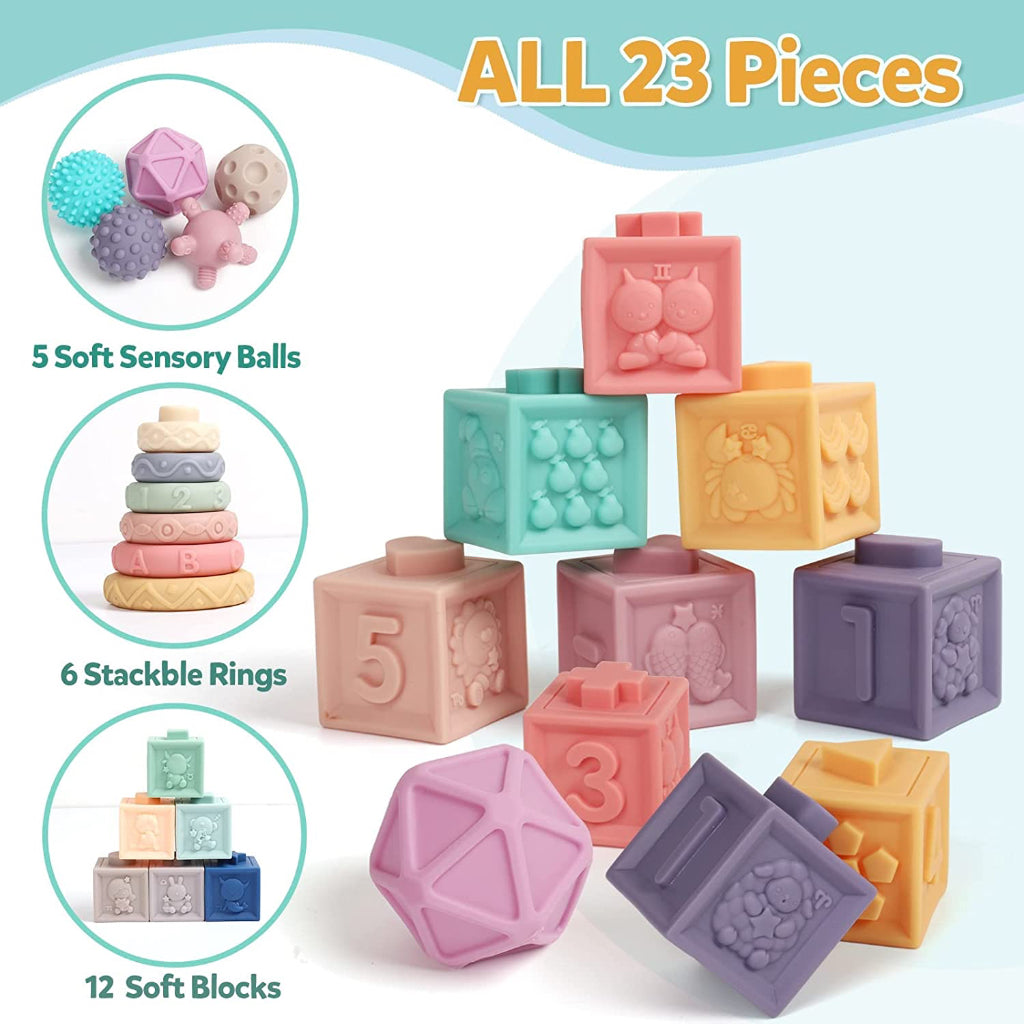23pc Baby Soft Toy Set