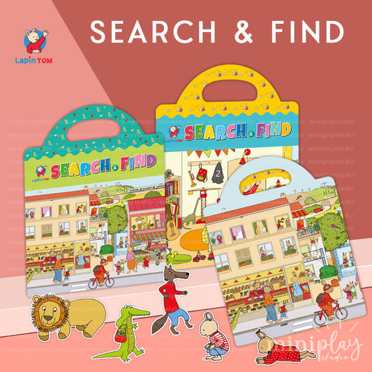 Search & Find Sticker Book