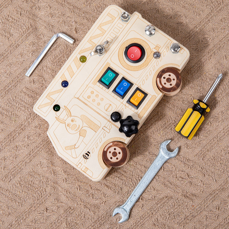 Bus Light Switch Busy Board