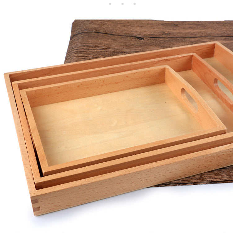 Montessori Wooden Tray