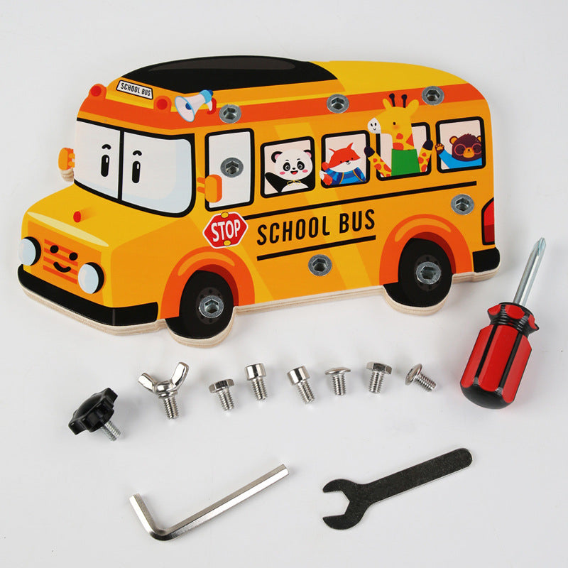 School Bus Busy Board