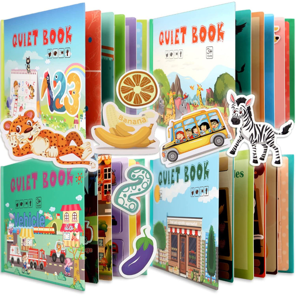 Quiet Busy Book Animals