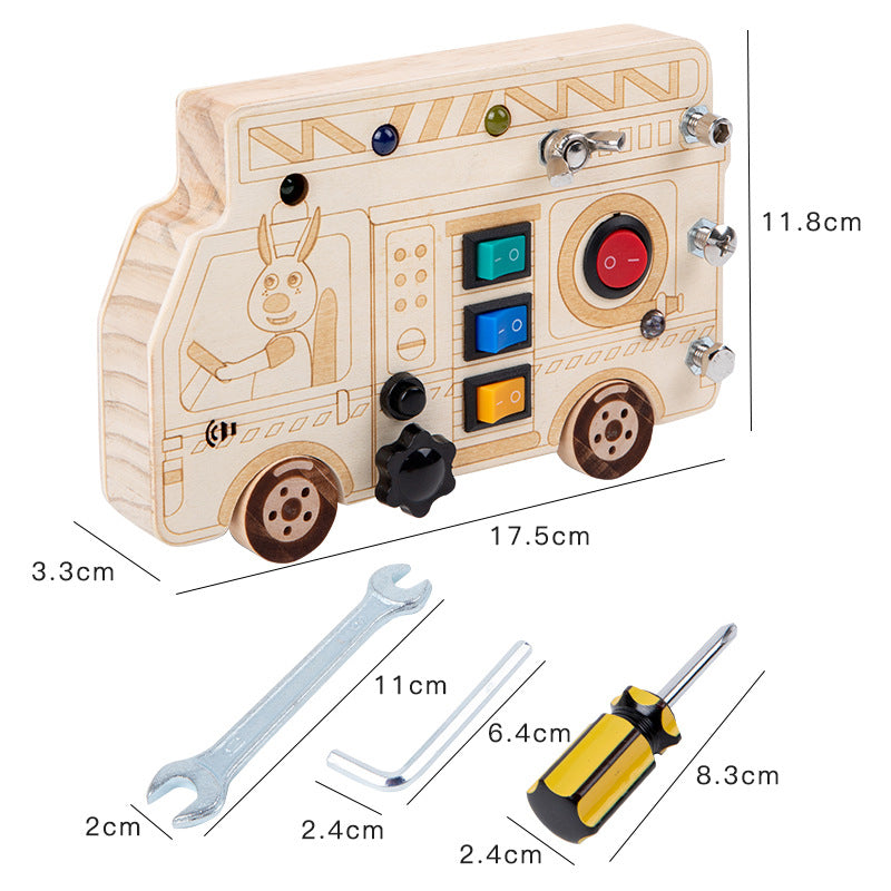 Bus Light Switch Busy Board