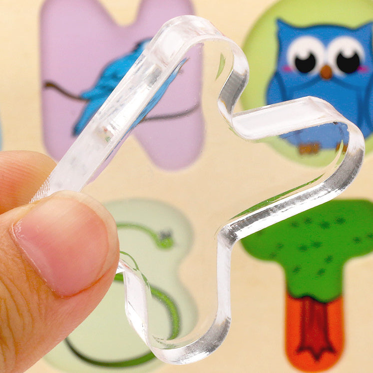Acrylic Alphabet Puzzle