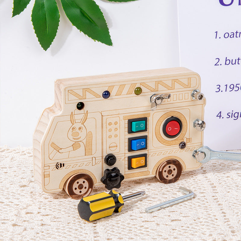 Bus Light Switch Busy Board