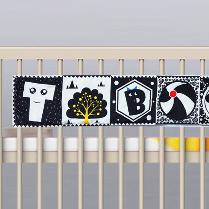 Bedside Baby Sensory Soft Cloth Books