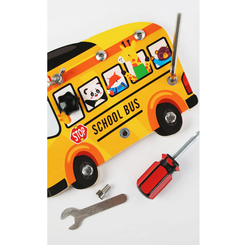 School Bus Busy Board