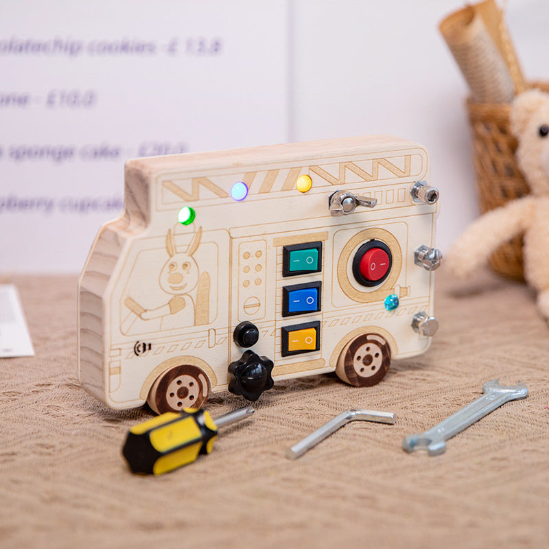 Bus Light Switch Busy Board