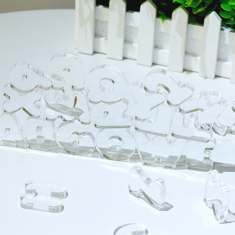Acrylic Alphabet Puzzle