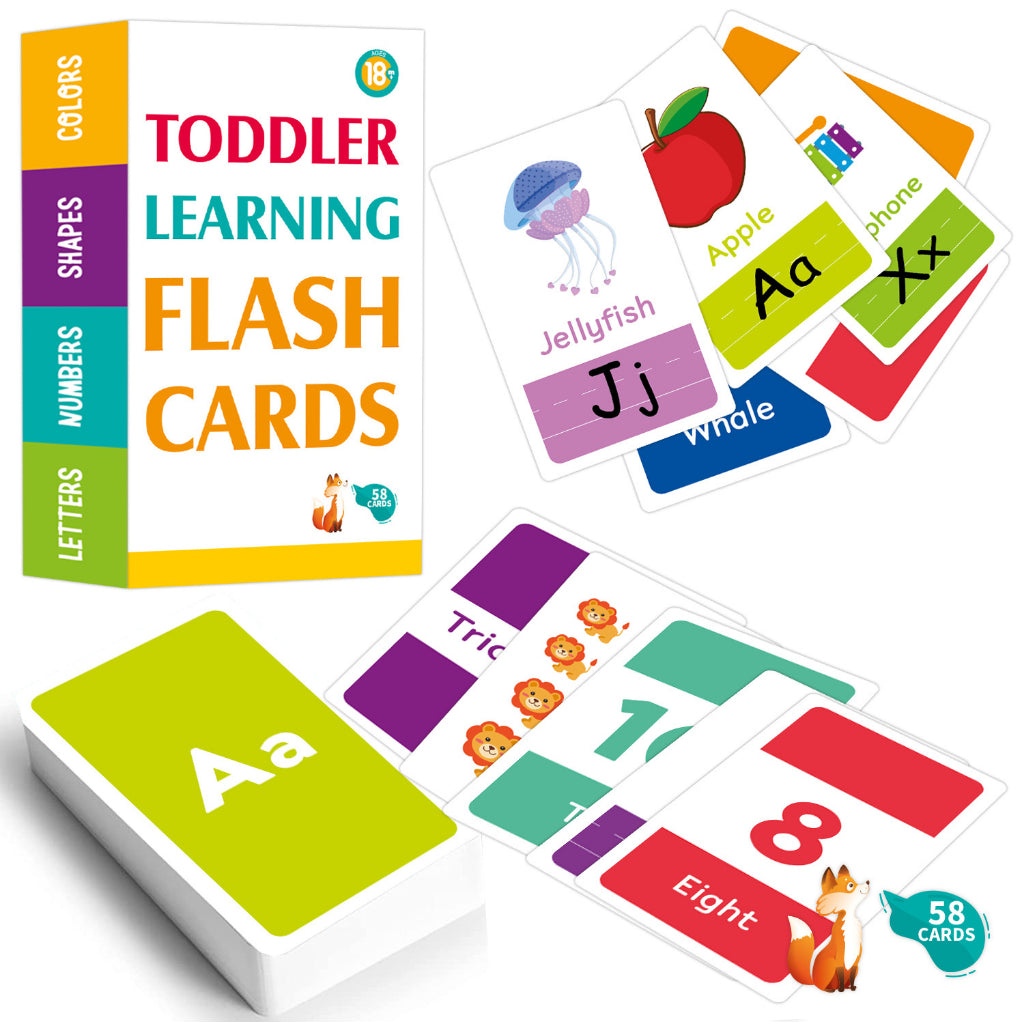 Toddler Learning Flash Cards