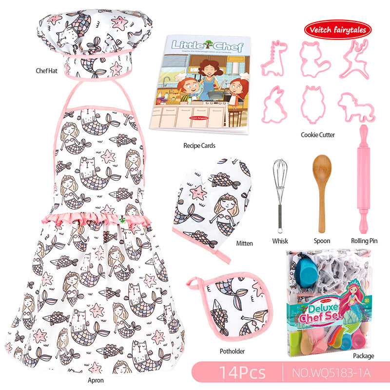 14pc Pink Mermaid