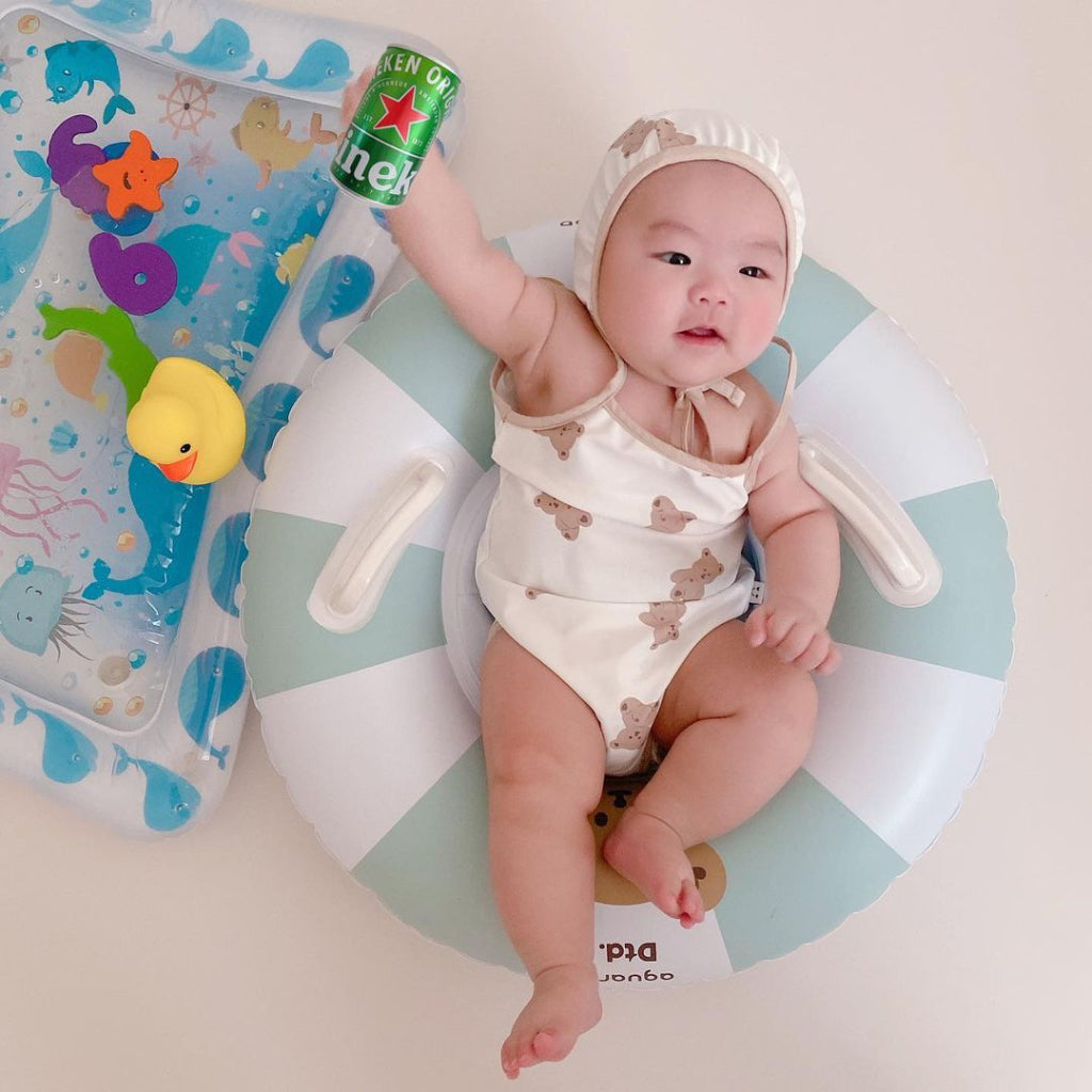 Blue Dinosaur Baby Float