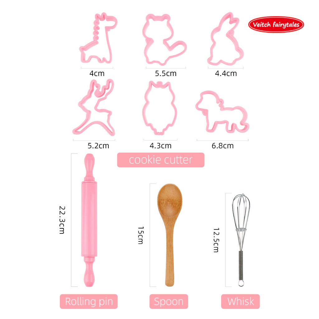 14pc Pink Mermaid