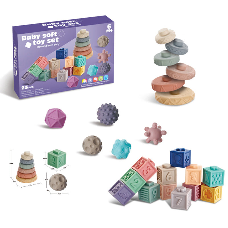 23pc Baby Soft Toy Set