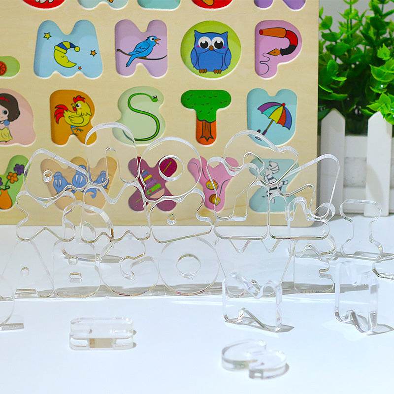 Acrylic Alphabet Puzzle