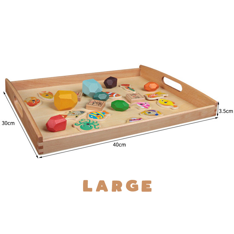 Montessori Wooden Tray