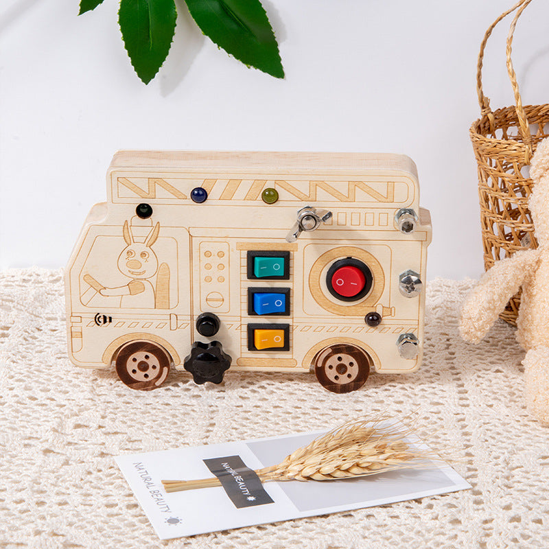 Bus Light Switch Busy Board