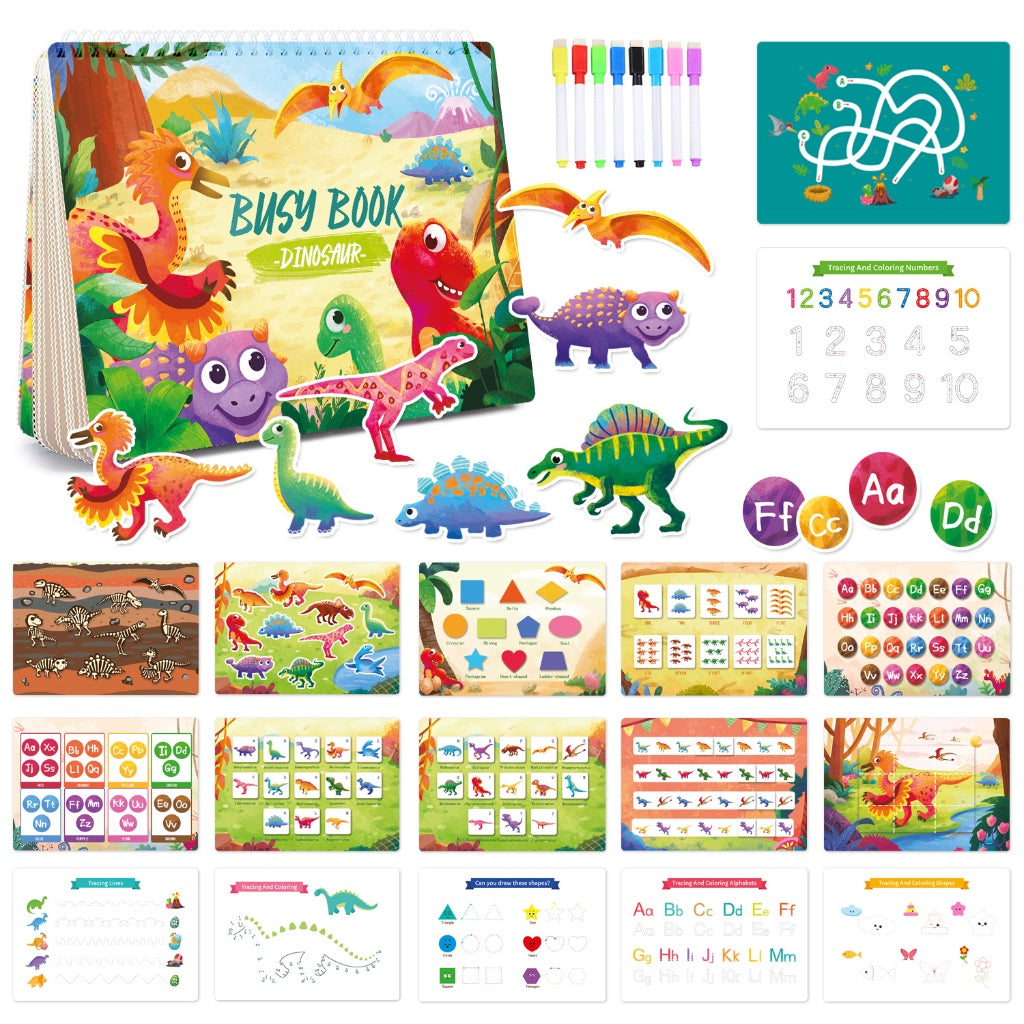 Busy Book Dinosaurs