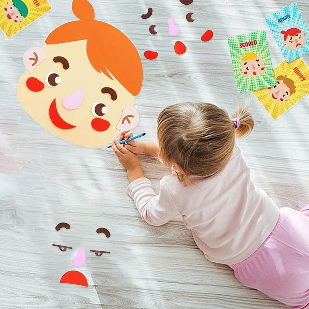 Fatty Faces Felt Puzzle
