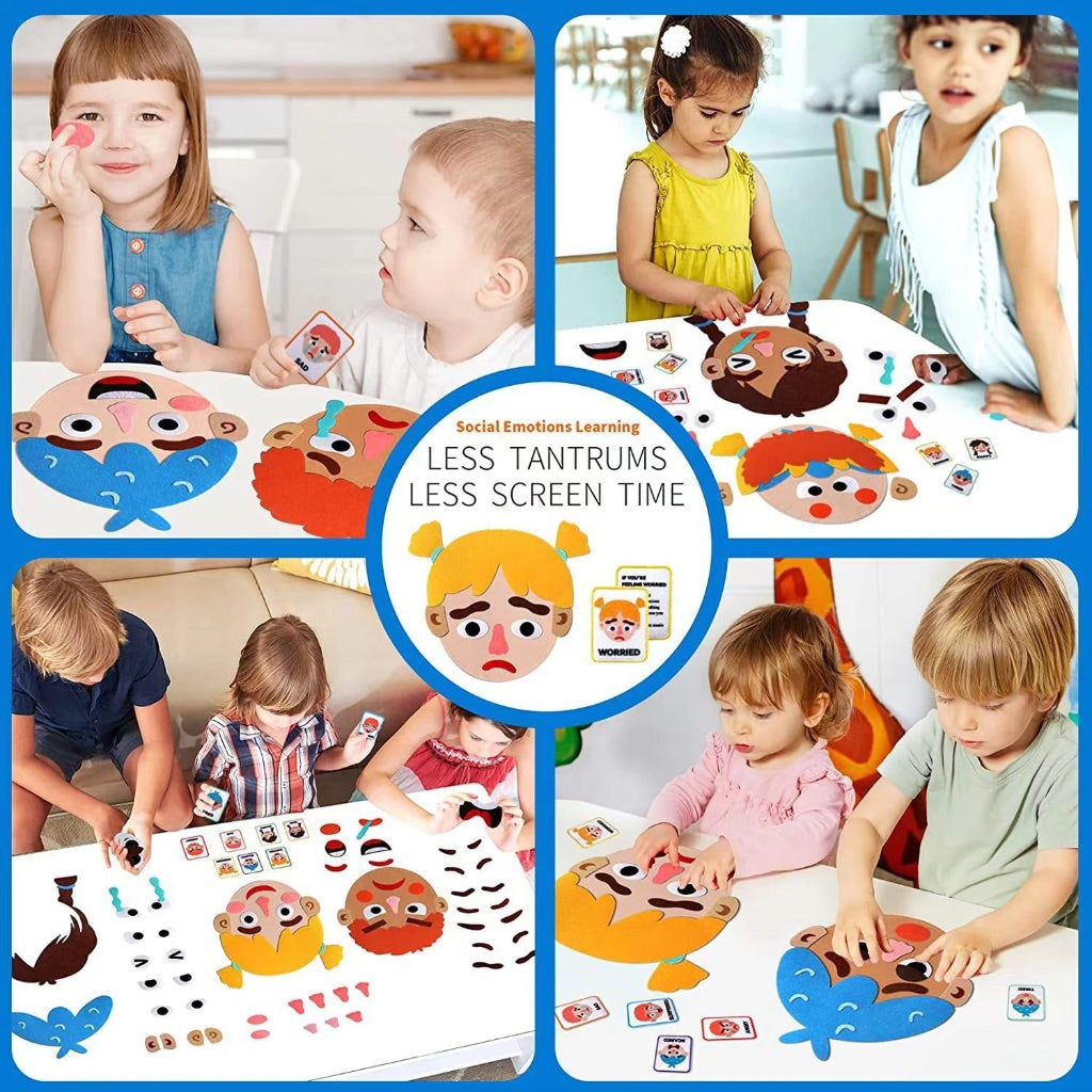 NEW Emotion Felt Puzzle