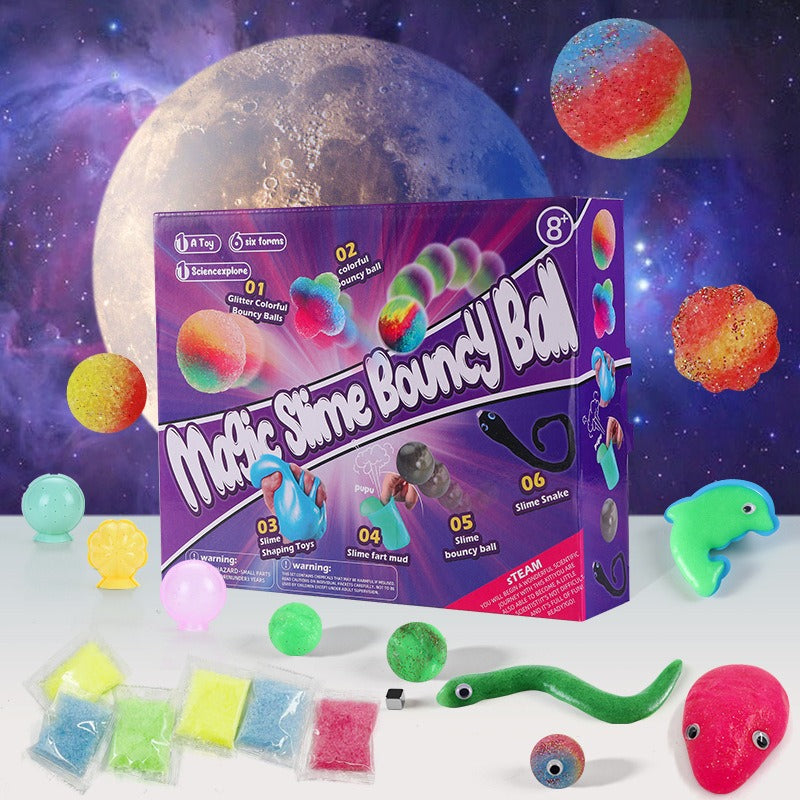 Magic Slime Bouncy Balls STEM DIY Toys