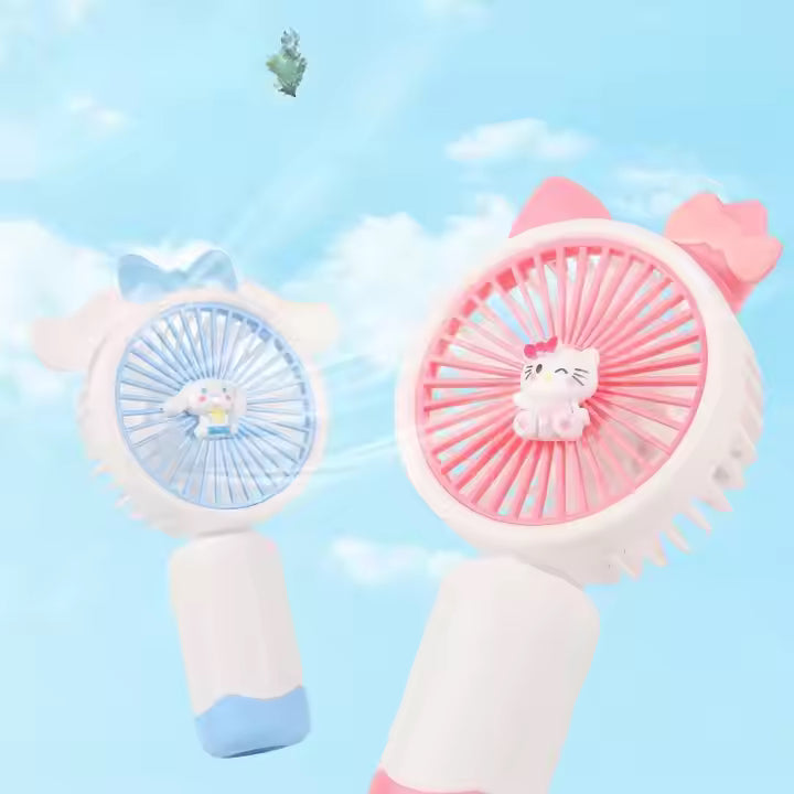 Sanrio Portable Mini Fans USB Rechargeable