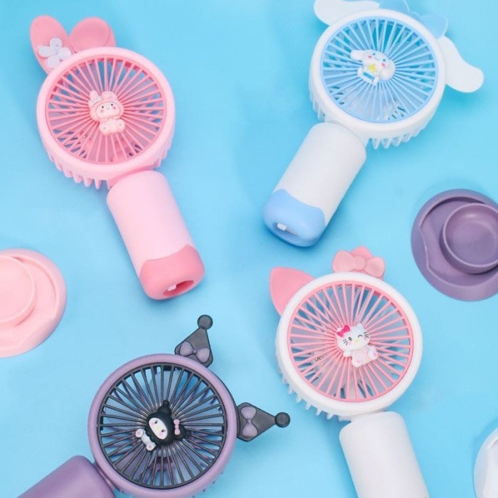 Sanrio Portable Mini Fans USB Rechargeable
