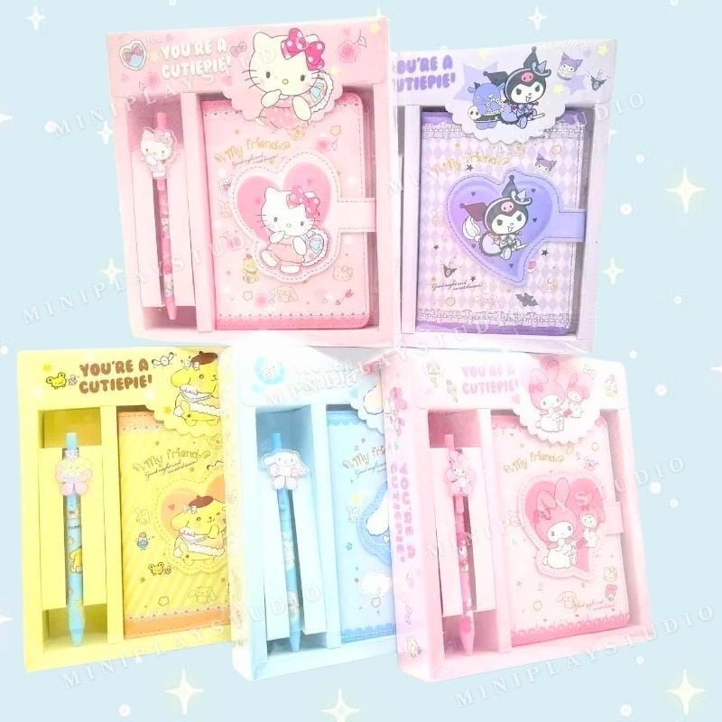 Sanrio Diary Notebook Set