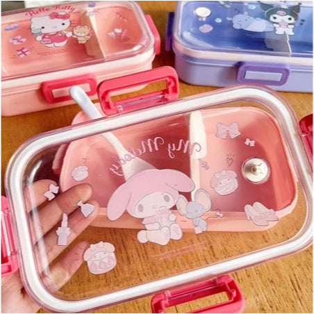 Sanrio Lunch Box with separator