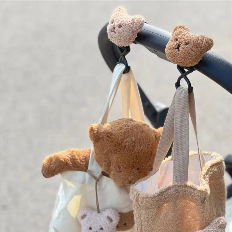 Bear Baby Stroller Double Hook