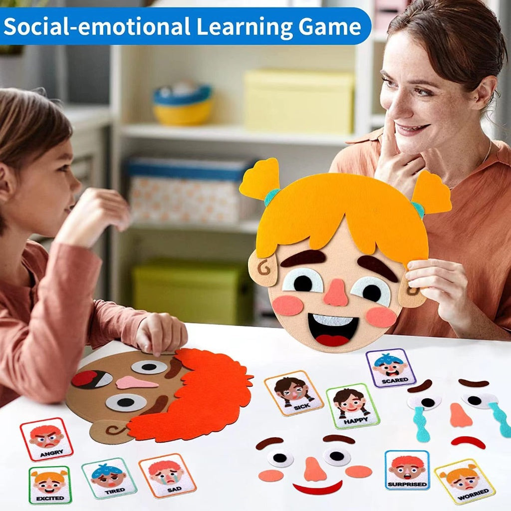 NEW Emotion Felt Puzzle