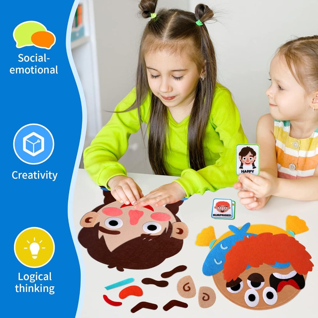 NEW Emotion Felt Puzzle