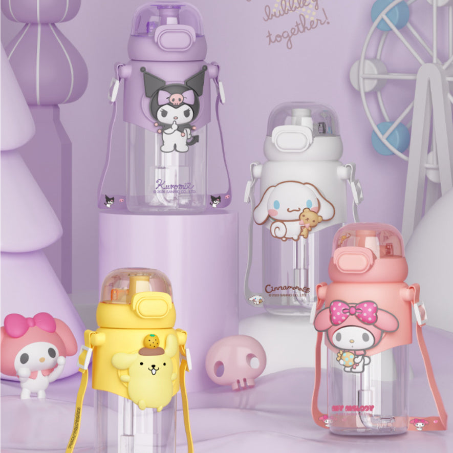 600ml Kids Clear Water Bottle