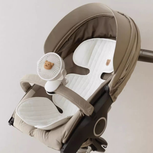 Bear Baby Stroller Clip-on Fan