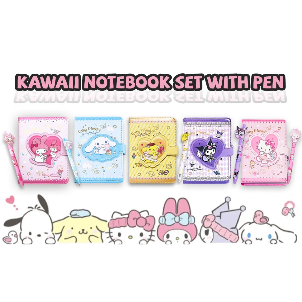 Pompompurin Notebook Gel Pen