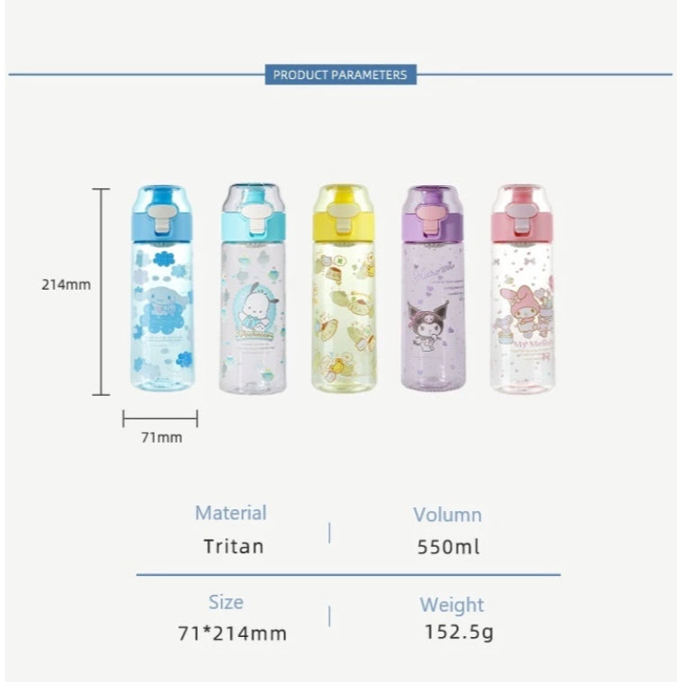 550ml Tritan Kids Water Bottle