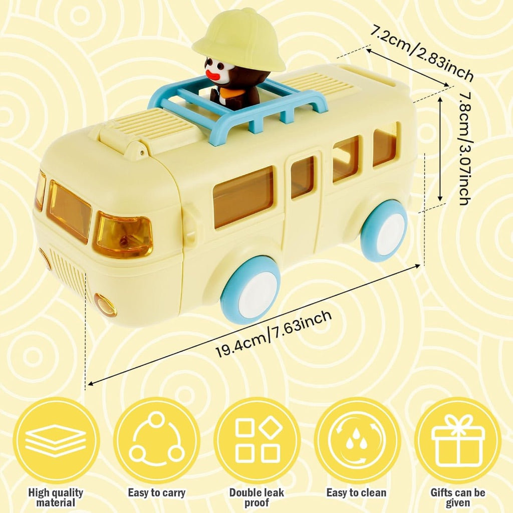 Monkey Bus Water Bottle 500ml