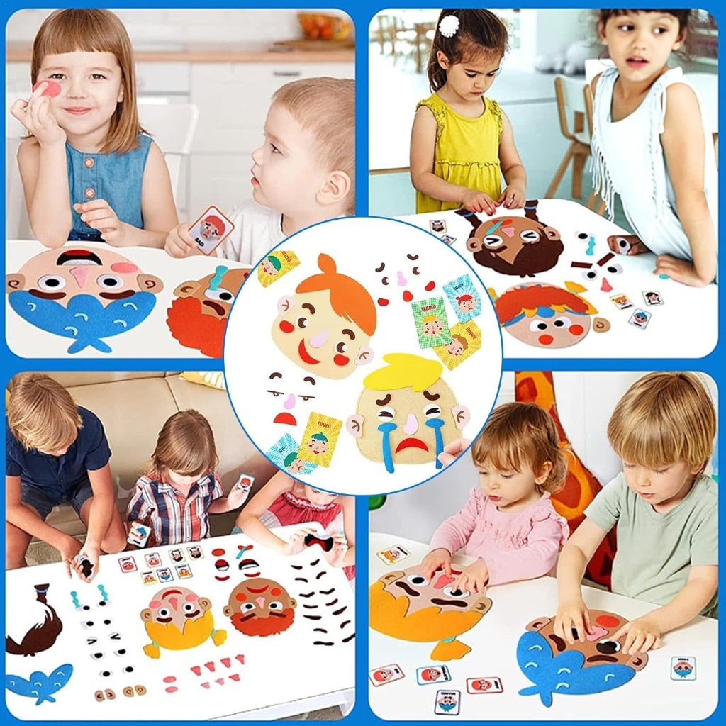 Fatty Faces Felt Puzzle