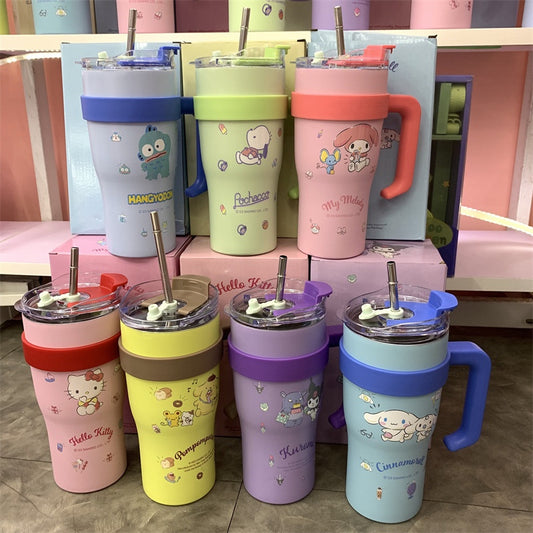 Sanrio Tumbler with Lid 860ml