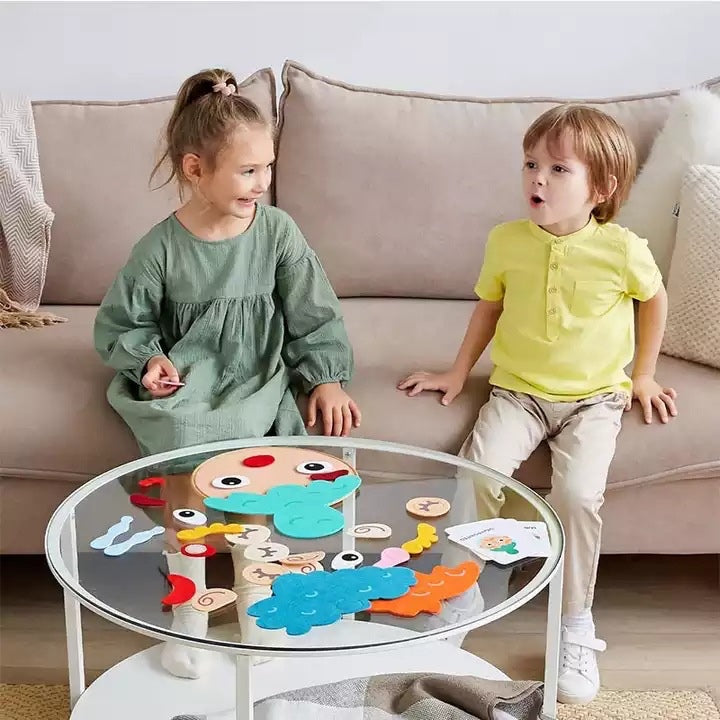 NEW Emotion Felt Puzzle