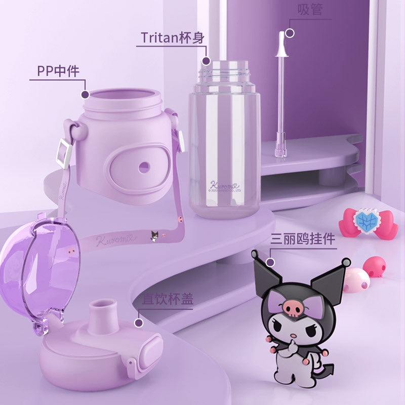600ml Kids Clear Water Bottle