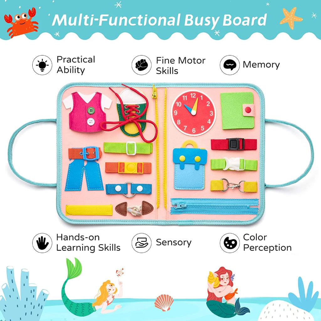 Mermaid Felt Busy Book