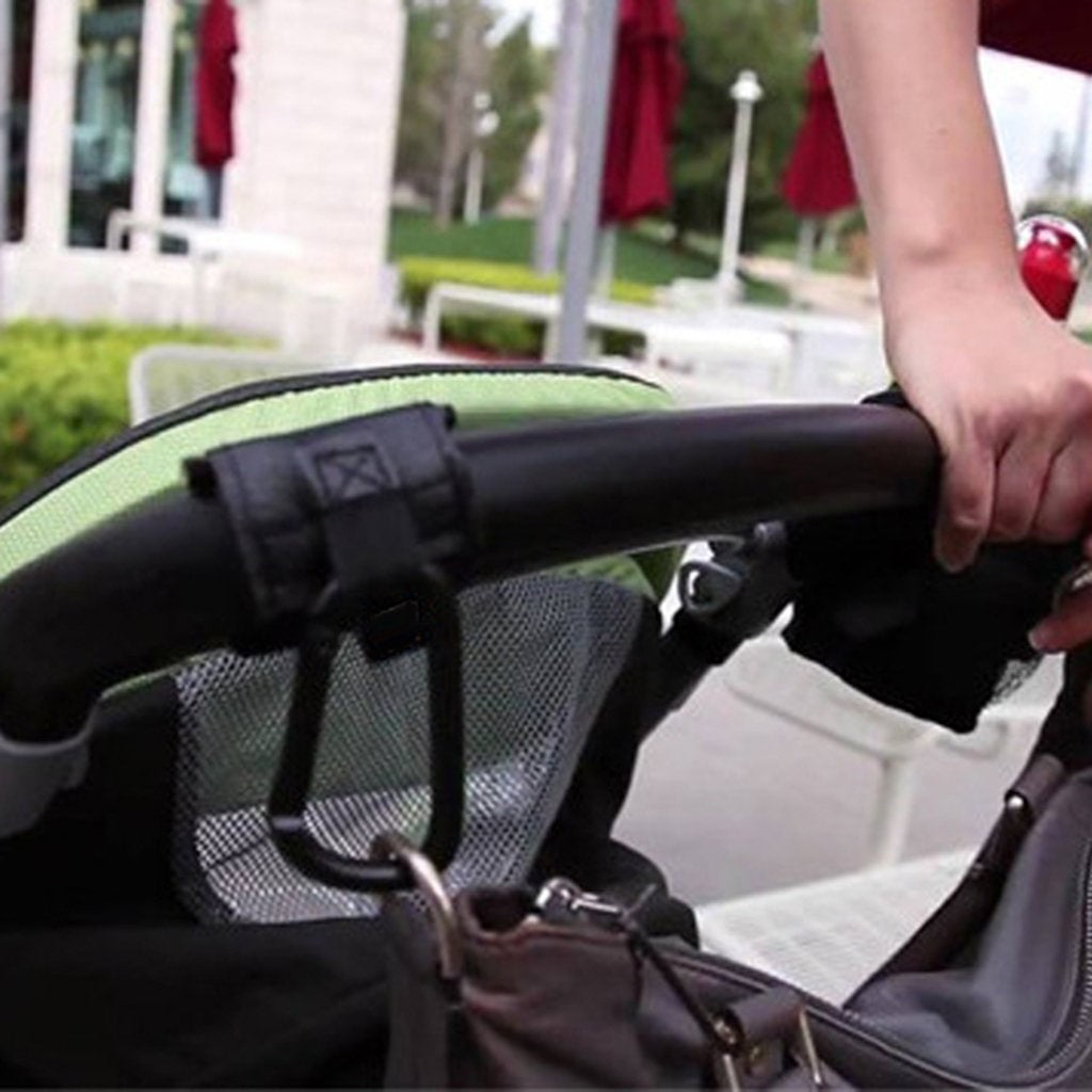 Leather Stroller Hooks