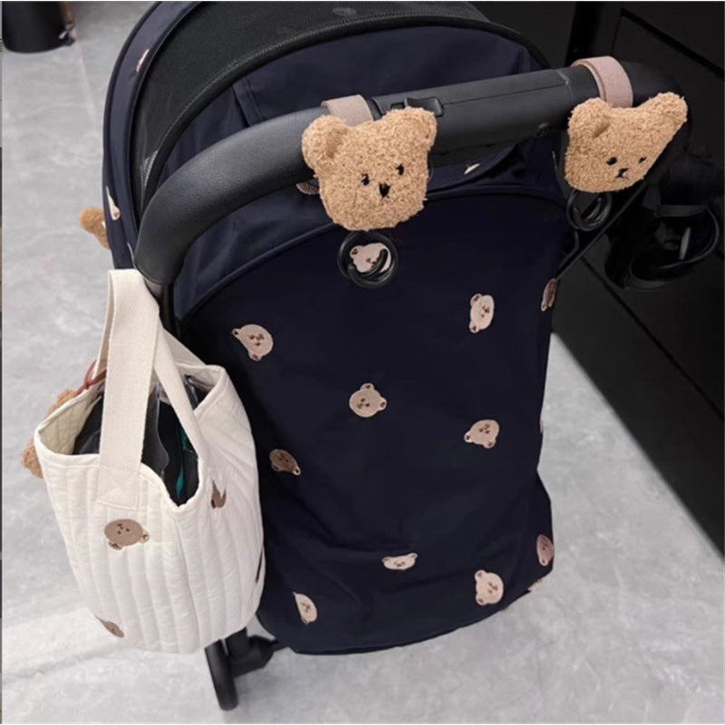 Bear Baby Stroller Double Hook