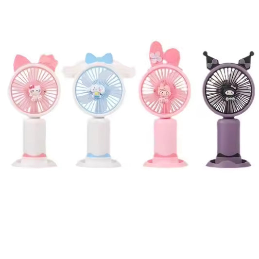 Sanrio Portable Mini Fans USB Rechargeable