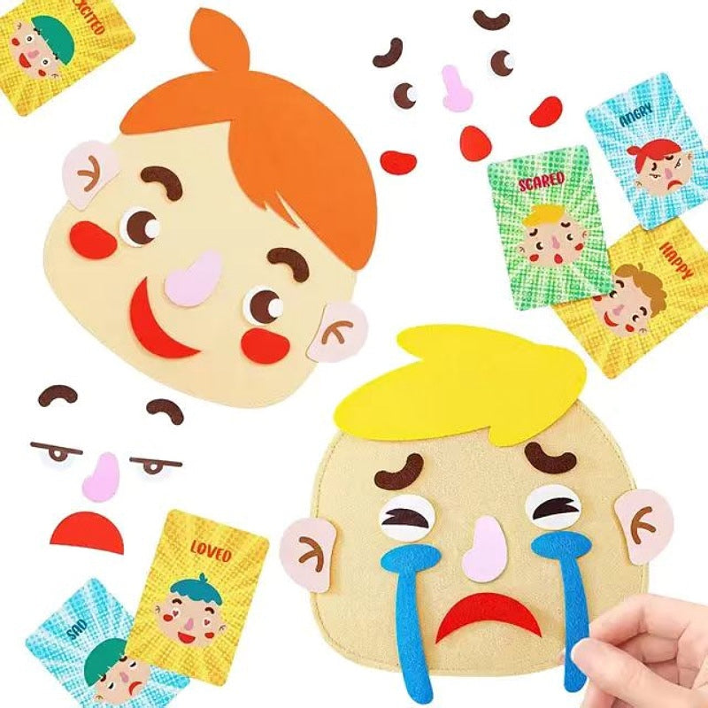 Fatty Faces Felt Puzzle