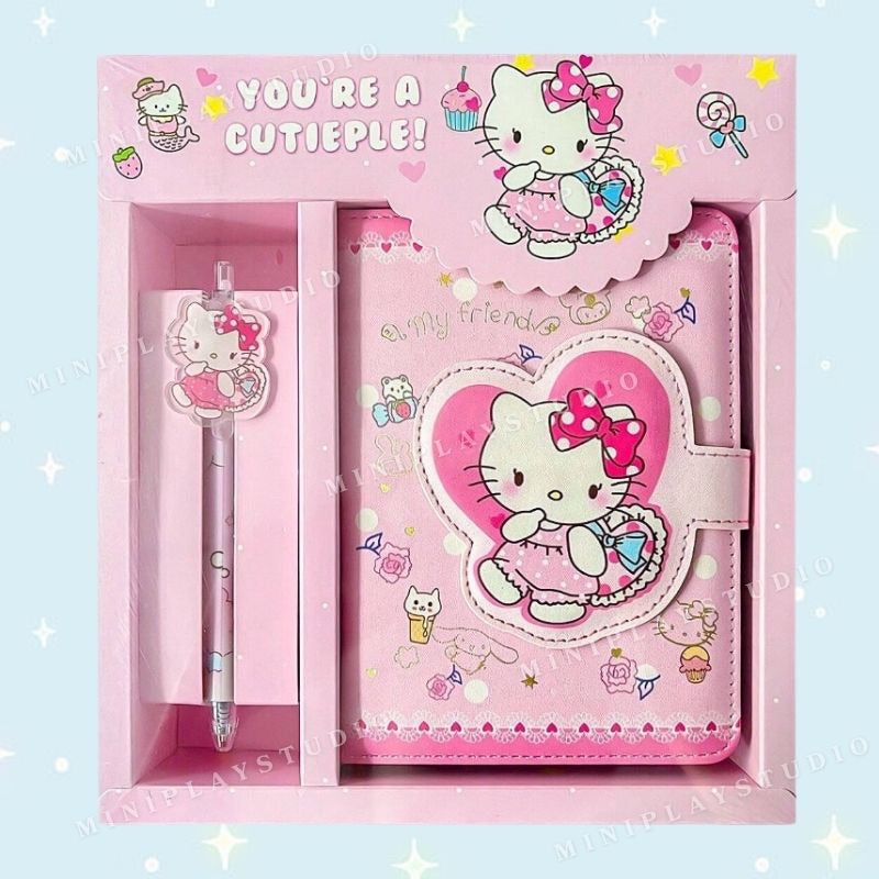 Hello Kitty Notebook Gel Pen