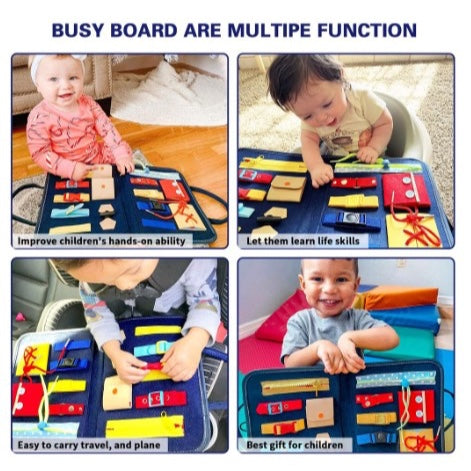 Navy Felt Busy Book